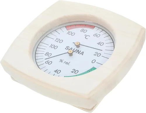Indoor Sauna Temperature Gauge Analog Humidity Multifunctional Wall Mounted Thermometer for Sauna