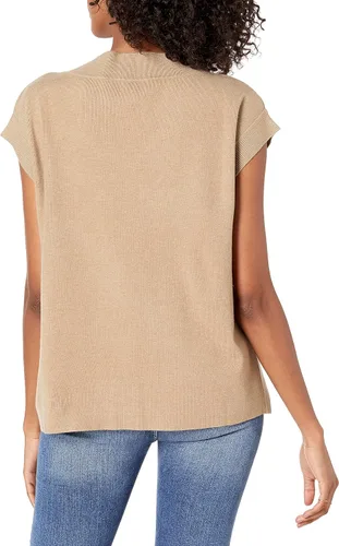 Miniatura 2 de The Drop Chaleco tipo suéter Zhen con cuello en V para mujer