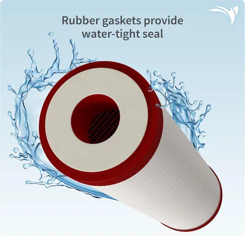 Miniatura 2 de AQUATICLIFE Carbon Plus Filtro de agua de bloque de carbono de 10 pulgadas Cartucho de reducción de cloramina para ósmosis inversa Desionización