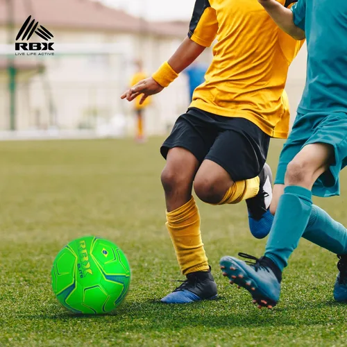 Miniatura 4 de RBX Balón de fútbol tamaño 5: Copa del Mundo y pelotas de fútbol de la selección nacional para adultos y niños México (blanco)
