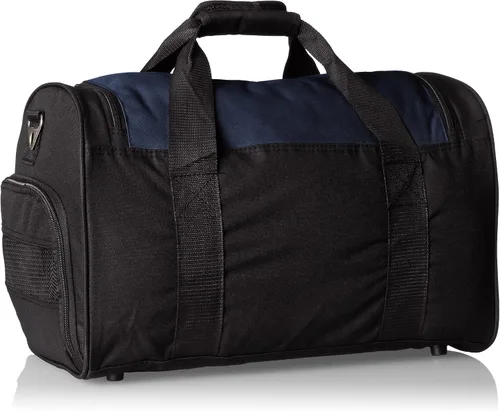 Miniatura 5 de Everest Gimnasio bolsa con bolsillo para ropa húmeda, Marino), S223-NYBK