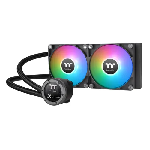 Miniatura 24 de Thermaltake TH420 ARGB Sync All-in-One Liquid Cooler Edición Nieve, AMD(AM5/AM4) Intel(LGA 1700/1200), Radiador de Alta Eficiencia de 420mm, Blanco