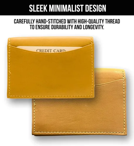Miniatura 3 de Cartera de cuero 100% auténtico.., Marrón, Cartera de cuero
