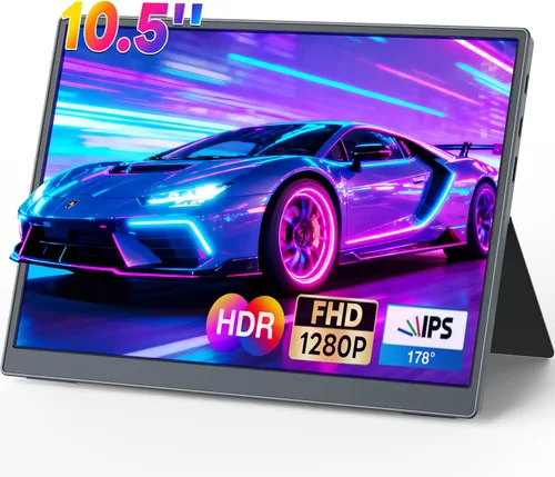 Miniatura 10 de Monitor portátil de 18.5 pulgadas 120Hz FHD 1080P, extensor de pantalla para portátil USB-C HDMI, segunda pantalla