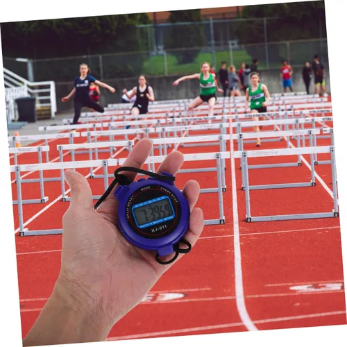 Miniatura 8 de Cronómetro deportivo digital con pantalla grande, funcionamiento silencioso para natación, correr, fitness, fácil de usar para entrenadores