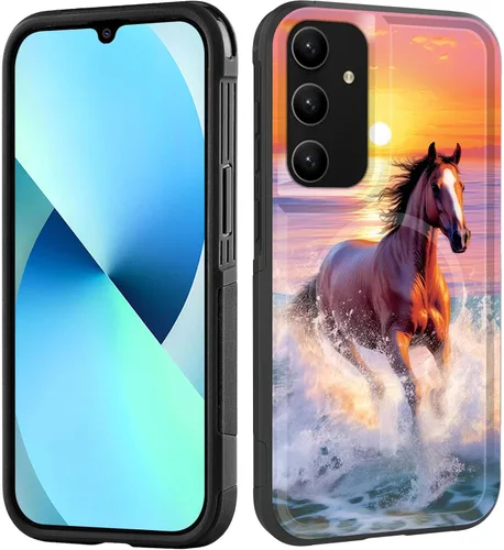 Miniatura 228 de Funda magnética para Galaxy A16 5G, [compatible con MagSafe] [protección contra caídas de grado militar] Funda resistente a prueba de golpes