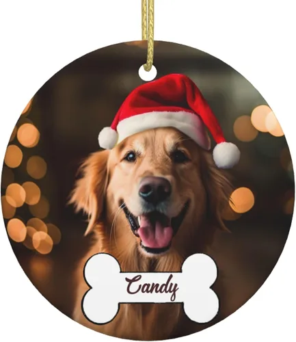 Miniatura 16 de Adornos personalizados para la primera Navidad del bebé, adornos colgantes de cerámica con foto de bebé, regalo de recuerdo para bebé recién nacido