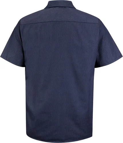 Miniatura 2 de Red Kap - Camisa de trabajo industrial para hombre, ajuste regular, manga corta