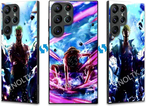 Miniatura 22 de Funda 3D Anime Motion para Samsung Galaxy S22, a prueba de golpes, suave, antiarañazos, manga cambiable, compatible con Samsung Galaxy S22, 6.1