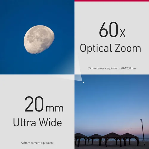 Miniatura 7 de Panasonic LUMIX FZ80D - Cámara digital para apuntar y disparar, grabación de foto/video 4K con estabilizador de imagen óptica de potencia, cámara