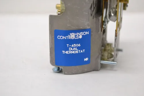 Miniatura 6 de Johnson Controls T-4506-203 Termostato de doble temperatura sin interruptor de indexación, acción directa, montaje horizontal