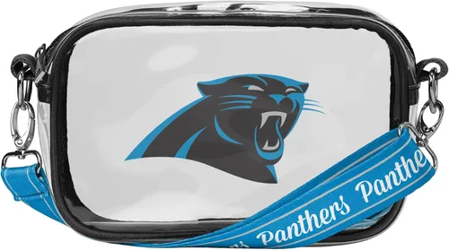 Miniatura 9 de FOCO NFL Womens NFL Team Logo Stripe Clear Crossbody Bag