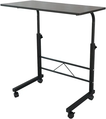 Miniatura 4 de Vasitelan Mesa auxiliar de sofá con ruedas, aperitivo móvil para mesa de café, mesa auxiliar de cama, escritorio, muebles modernos para oficina