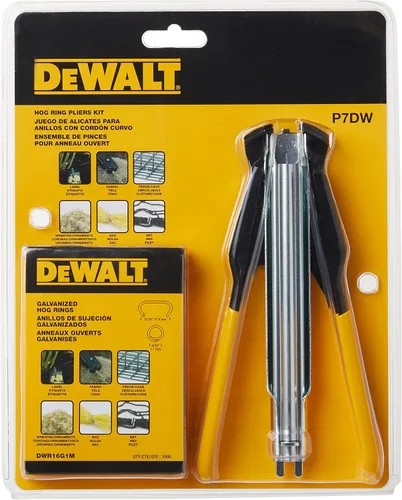 Miniatura 2 de DEWALT Kit de Alicates para Anillas de Sujeción, Incluye Alicates y Paquete de 1000 Anillas (P7DW) (Paquete de 10)