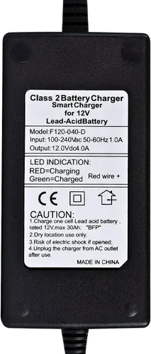 Miniatura 3 de ExpertPower Cargador de batería de plomo ácido sellado de 12V 4 amperios