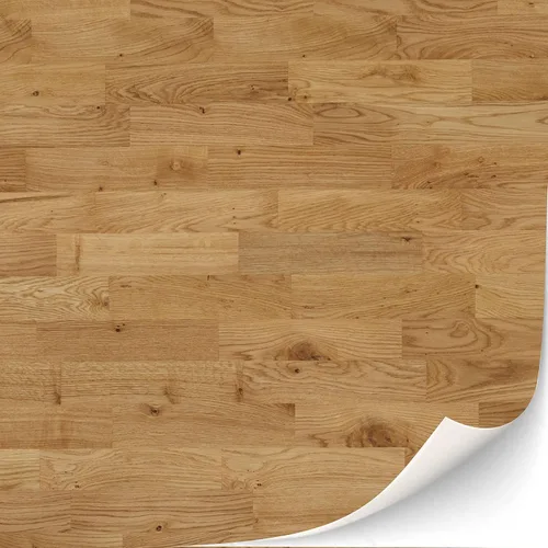 Suelo autoadhesivo de 3 hojas para casa de muñecas escala 1:12 (madera de manzana)
