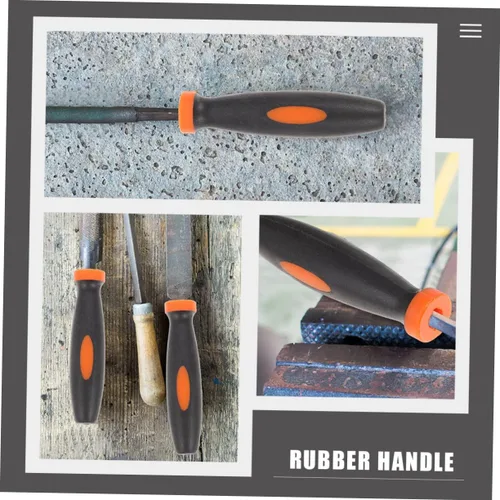 Miniatura 3 de Housoutil 4sets 0.157 in File Handle Reemplazo de goma Grip para herramienta de mano Herramienta de corte Mango 15 unids*4