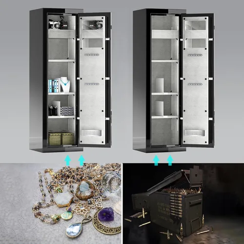 Miniatura 5 de Caja fuerte ignífuga con bloqueo digital – Caja fuerte grande resistente de 8.12 pies cúbicos para el hogar, la oficina y los negocios Diseño