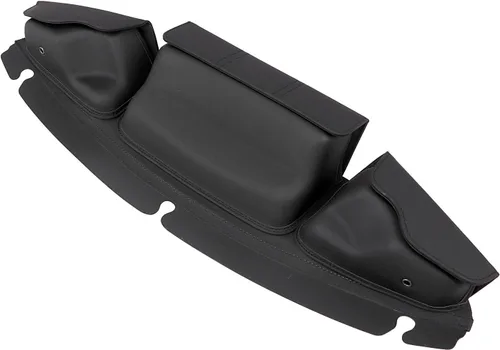 Miniatura 9 de Bolsa para parabrisas con 3 bolsillos compatible con Harley Touring Electra Glide Street Glide FLHT FLHTC FLHX FLHTK 1996-2013