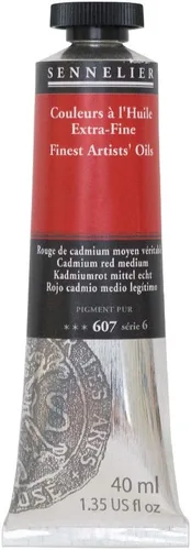 SENNELIER Pintura al óleo Artists Color, 1.4 fl oz, Lago Azul Alizarin S6 (10-130411-347)