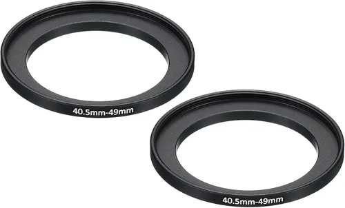 Miniatura 35 de PATIKIL Anillo elevador de metal de 1.594 in-1.693 in, paquete de 2 anillos adaptadores de filtro de lente de cámara, anillo adaptador de filtro