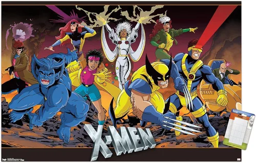 Miniatura 11 de Trends International Marvel Comics - Póster de pared de grupo de The X-Men, 14.725 x 22.375 pulgadas, versión premium sin marco