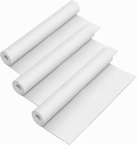 Miniatura 44 de Hoja de espuma EVA blanca en rollo, espuma EVA premium de 6 mm de grosor, 49" x 13.9", alta densidad 86 kg/m3 para disfraz de Halloween, Blanco