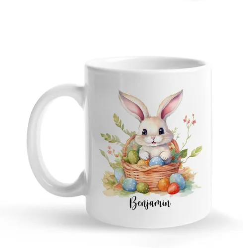 Miniatura 14 de Taza de café personalizada con loro en un bosque tropical, tazas personalizadas de animales, taza con nombre personalizado para cumpleaños