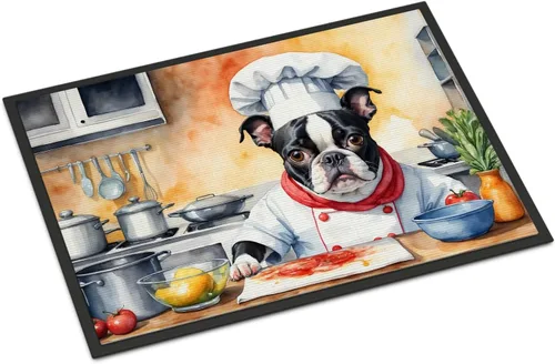 Miniatura 102 de Caroline's Treasures DAC6179MAT Affenpinscher - Tapete para puerta delantera, para interiores y exteriores, para entrada, antideslizante, lavable