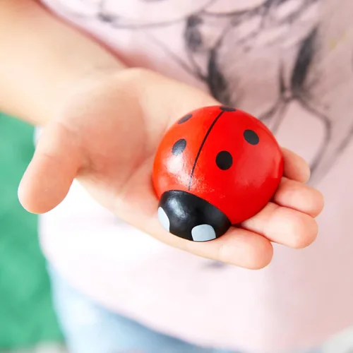 Miniatura 4 de Contar mariquitas – Juguete Montessori de madera para niñas de 3, 4 y 5 años, juguetes de aprendizaje de mariquita para niños pequeños, juguetes