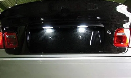 Miniatura 6 de iJDMTOY OEM-Fit - Kit de luces LED completas para placa de matrícula de 3 W, compatible con BMW E46 LCI/Facelift 325ci 330ci M3 2-Coor Coupe