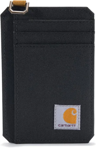 Miniatura 8 de Carhartt Carteras delgadas de nailon con bolsillo frontal para hombre
