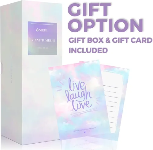 Miniatura 8 de Onebttl Regalos de cumpleaños número 21 para mujeres, niñas, ella, 21 y fabuloso, vaso aislado de acero inoxidable con purpurina de 20 onzas / 20.0