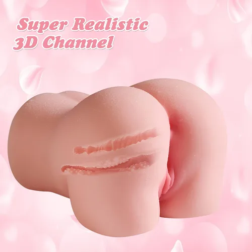 Miniatura 3 de Mini masturbador masculino de bolsillo con vagina realista en 3D, muñeca sexual anal para adultos, juguete sexual para hombres, torso sexual