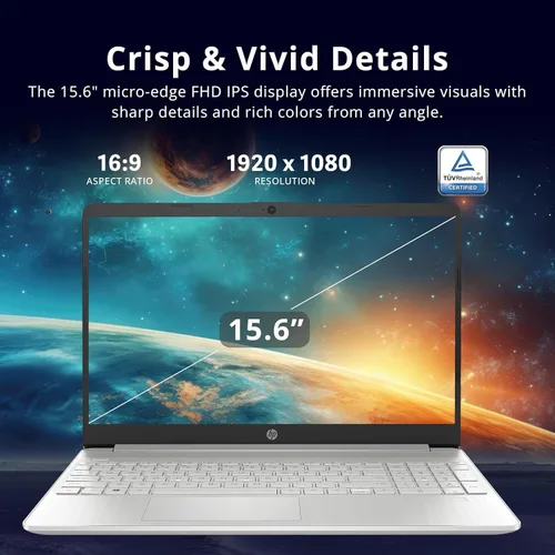 Miniatura 4 de HP Ultrabook Laptop FHD de 15.6 pulgadas para negocios y académicos, potente Intel Core i7-1255U hasta 4.7 GHz, 24 GB de RAM, almacenamiento de 1 TB