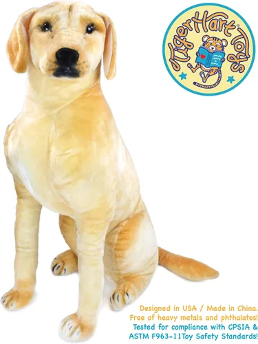Miniatura 5 de TigerHart Leanna The Labrador - Perro de peluche de 30 pulgadas