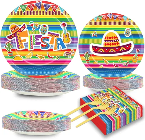 Miniatura 18 de 200 piezas de platos para fiesta de los 90, servilletas, juego de vajilla de CD mix de los 90 para decoración de fiesta temática retro de los 90