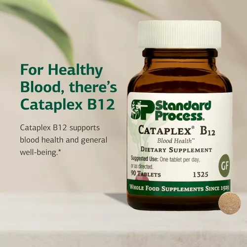 Miniatura 3 de Standard Process Cataplex B12 - Suplemento de vitamina B12 para apoyo a la salud sanguínea y función del sistema nervioso - Suplemento de vitamina