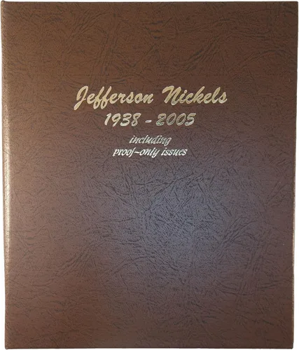 Miniatura 7 de Dansco nosotros Jefferson níquel álbum de monedas página 5 1990 – 2002 con prueba de # 8113 – 5