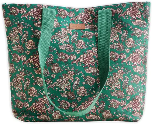 Miniatura 40 de Maison d' Hermine - Bolsa de lona de algodón reutilizable para mujeres, con asa para el hombro, bolsas a granel para compras y viajes