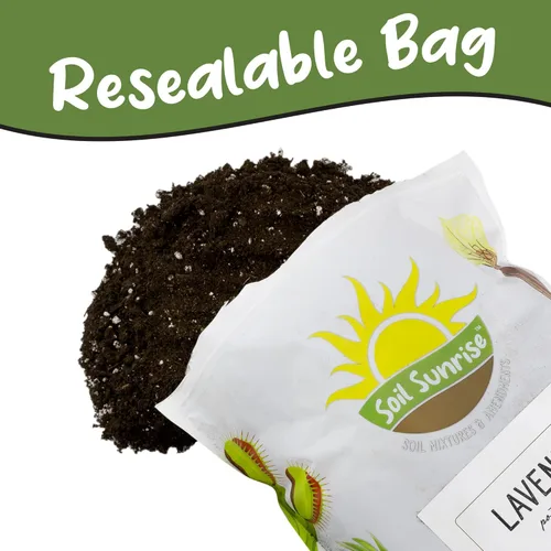 Miniatura 8 de Soil Sunrise Mezcla de tierra para macetas de lavanda (8 cuartos de galón) para interiores y exteriores, mezcla de jardinería para plantas