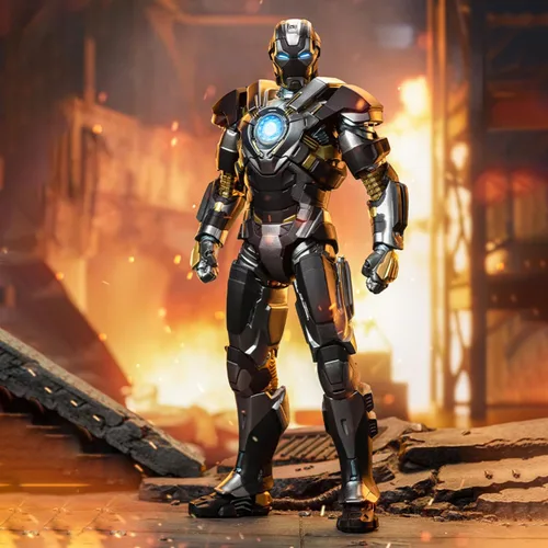 Miniatura 2 de HiPlay ZD Toys 1/10 Iron Man MK24 - Figura de acción no luminosa 1906-24