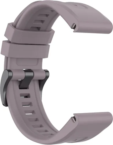Miniatura 4 de REYDA Correa de silicona compatible con Garmin Fenix 7S/7S Pro/6S/6S Pro/5S/5S Plus, 0.787 pulgadas, ajuste rápido, suave, flexible, pulsera