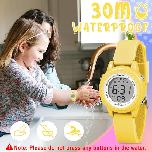 Miniatura 5 de Relojes para niñas y niños, relojes LED impermeables para niños - Los mejores regalos para niños