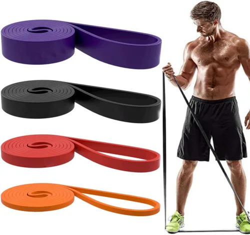 Miniatura 17 de Bandas de resistencia, bandas para entrenamiento con asistencia de tracción - bandas de entrenamiento, bandas de ejercicio, conjunto de bandas
