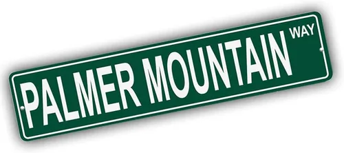 Miniatura 204 de Ohio Mountains Pick Your Mountain Compatible/repuesto para Acme Hill United States Mountain aluminio metal metal metal estilo letrero de calle