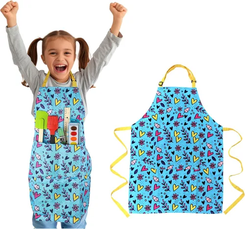 Miniatura 12 de Delantal para niños - cocina, jardinería, artista, pintura, limpieza, horneado, cerámica, chef, cocina, regalo para niños, niñas