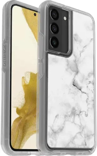 Miniatura 6 de OtterBox Symmetry Clear Series - Funda para Samsung Galaxy S22 Ultra (solamente), embalaje no minorista, transparente