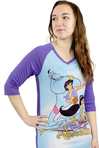 Miniatura 4 de Disney Aladdin Princess Jasmine - Pijama de manga 34 para mujer