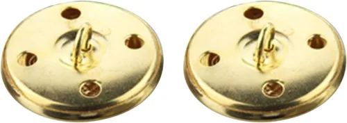 Miniatura 4 de Juego de 14 botones de metal para blazer, botones dorados para blazer, botones metálicos extraíbles sin costuras de 0.71 pulgadas y 0.91 pulgadas